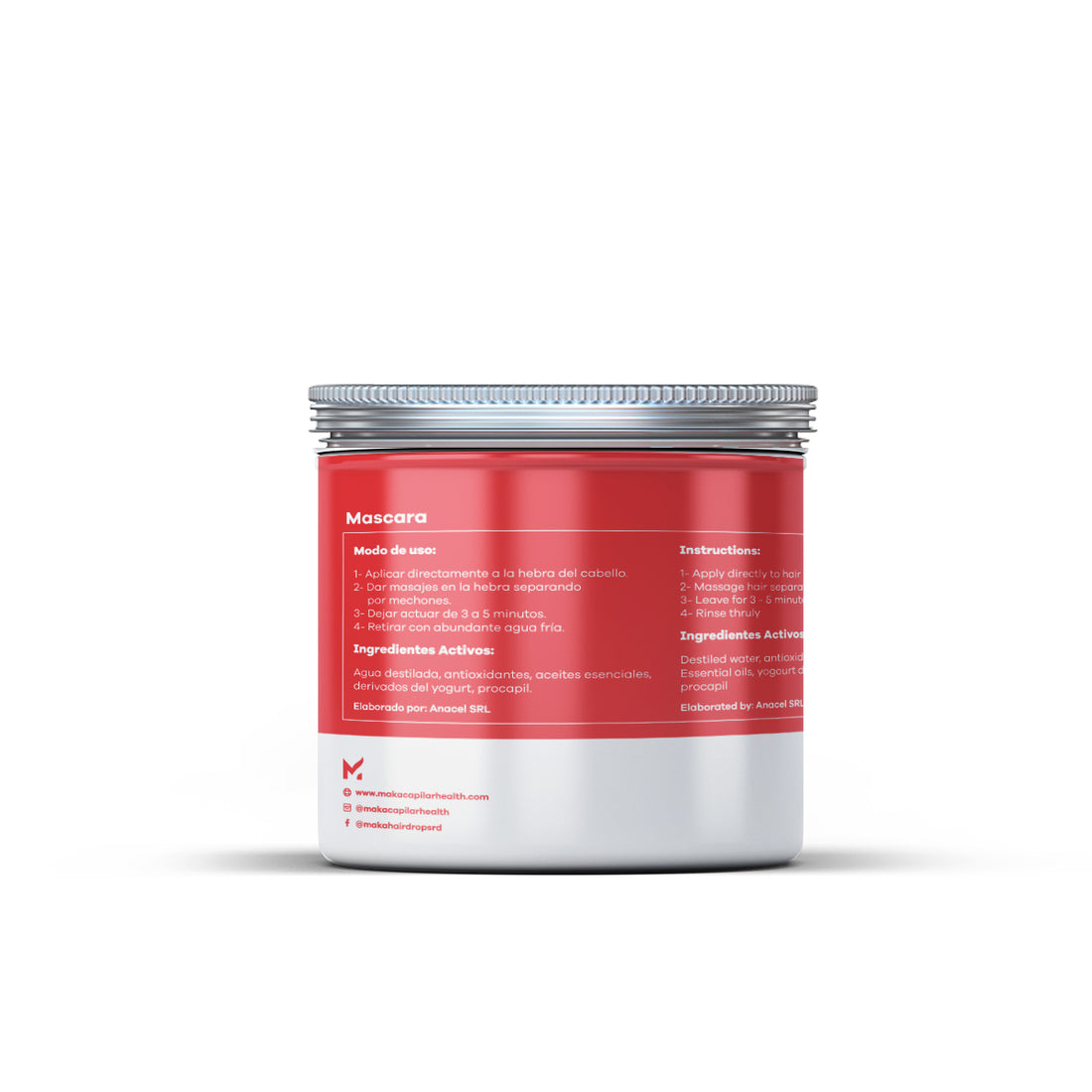 Mascarilla Reestructurante de Yogurt, 12 Oz.